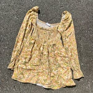 Girl and the Sun floral mini dress